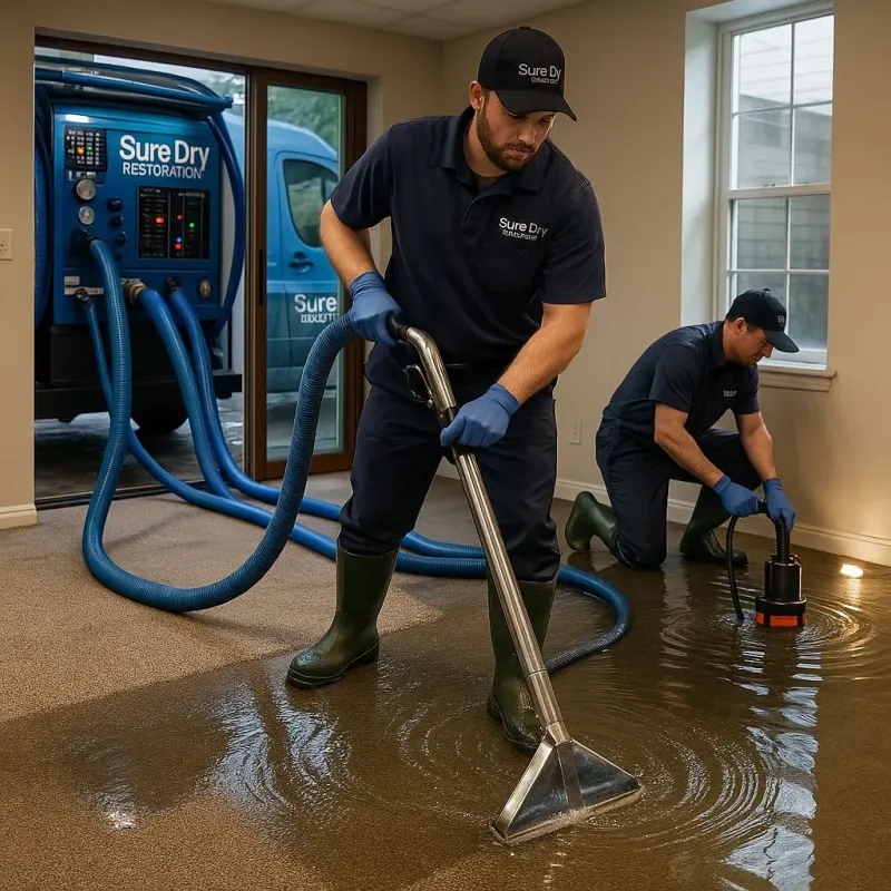 Water Extraction and Removal process in Lincoln Parish, LA